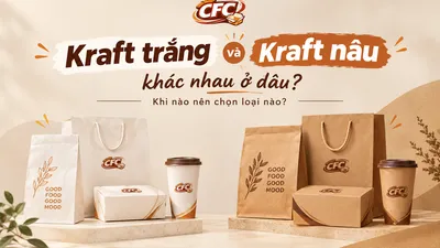 Kraft trắng và Kraft nâu: khác nhau ở đâu, khi nào nên chọn loại nào?