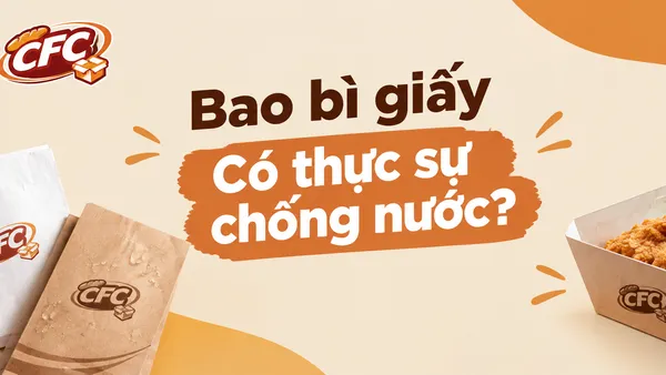 Bao bì giấy có thực sự chống nước? Phân biệt kháng nước và chống nước