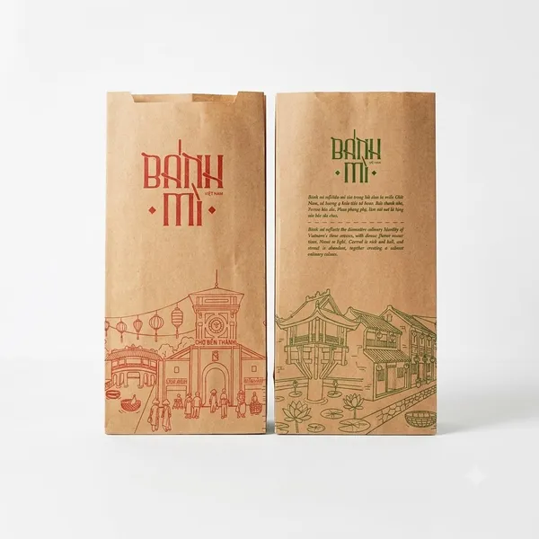 Bao đựng bánh mì que